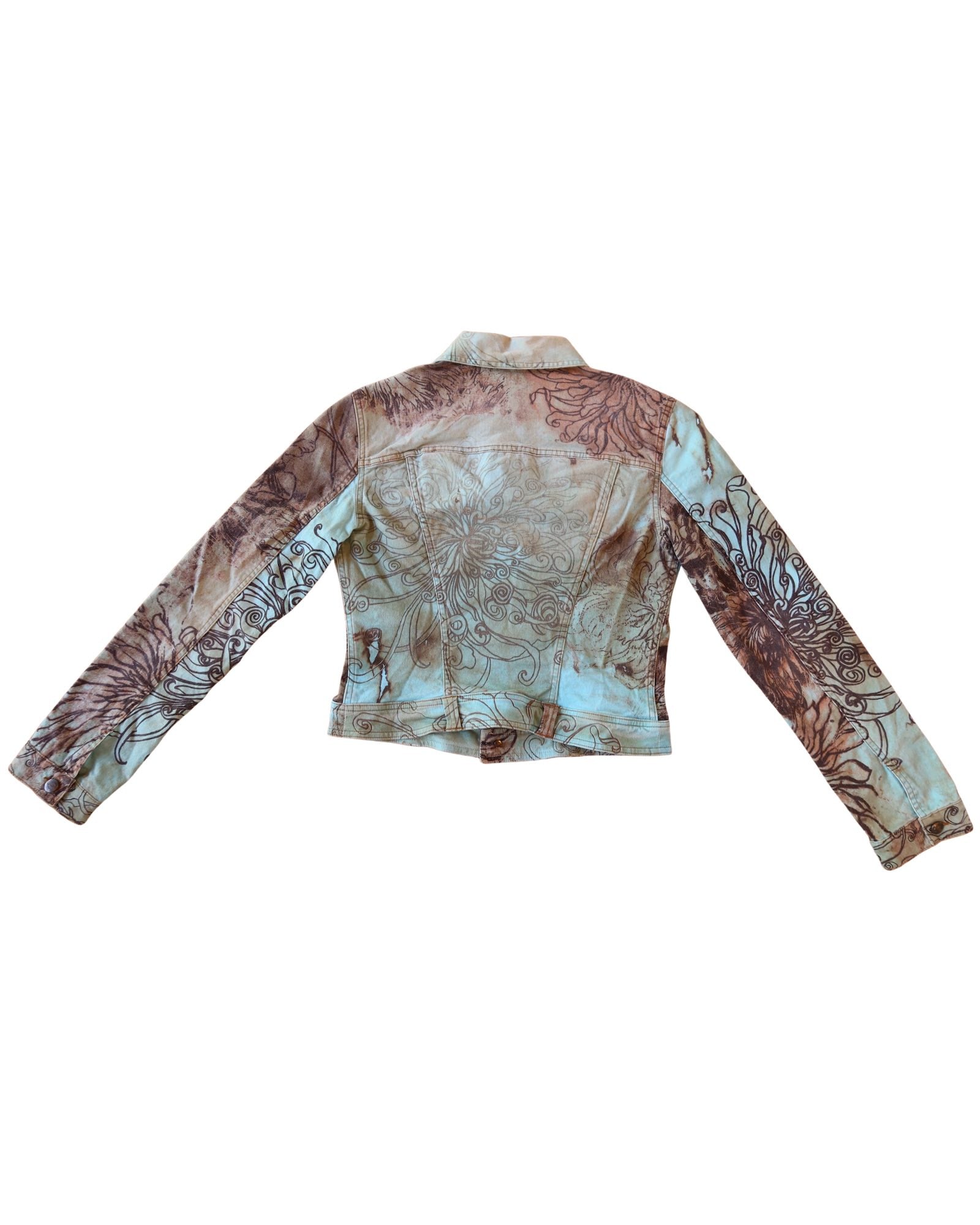 Just Cavalli Flowers & Jean Jacket