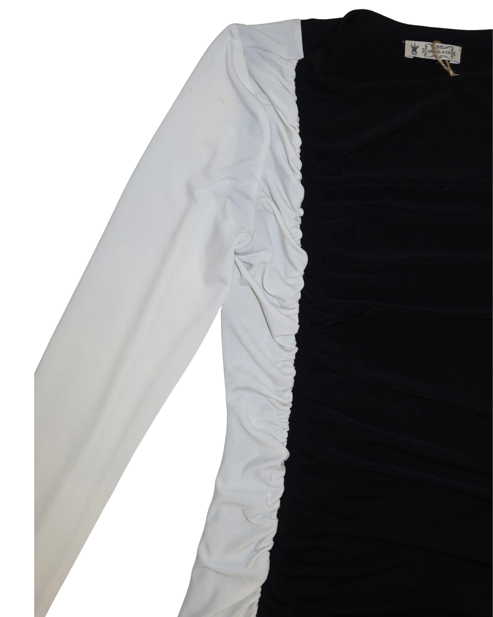 Black & White Long Dress