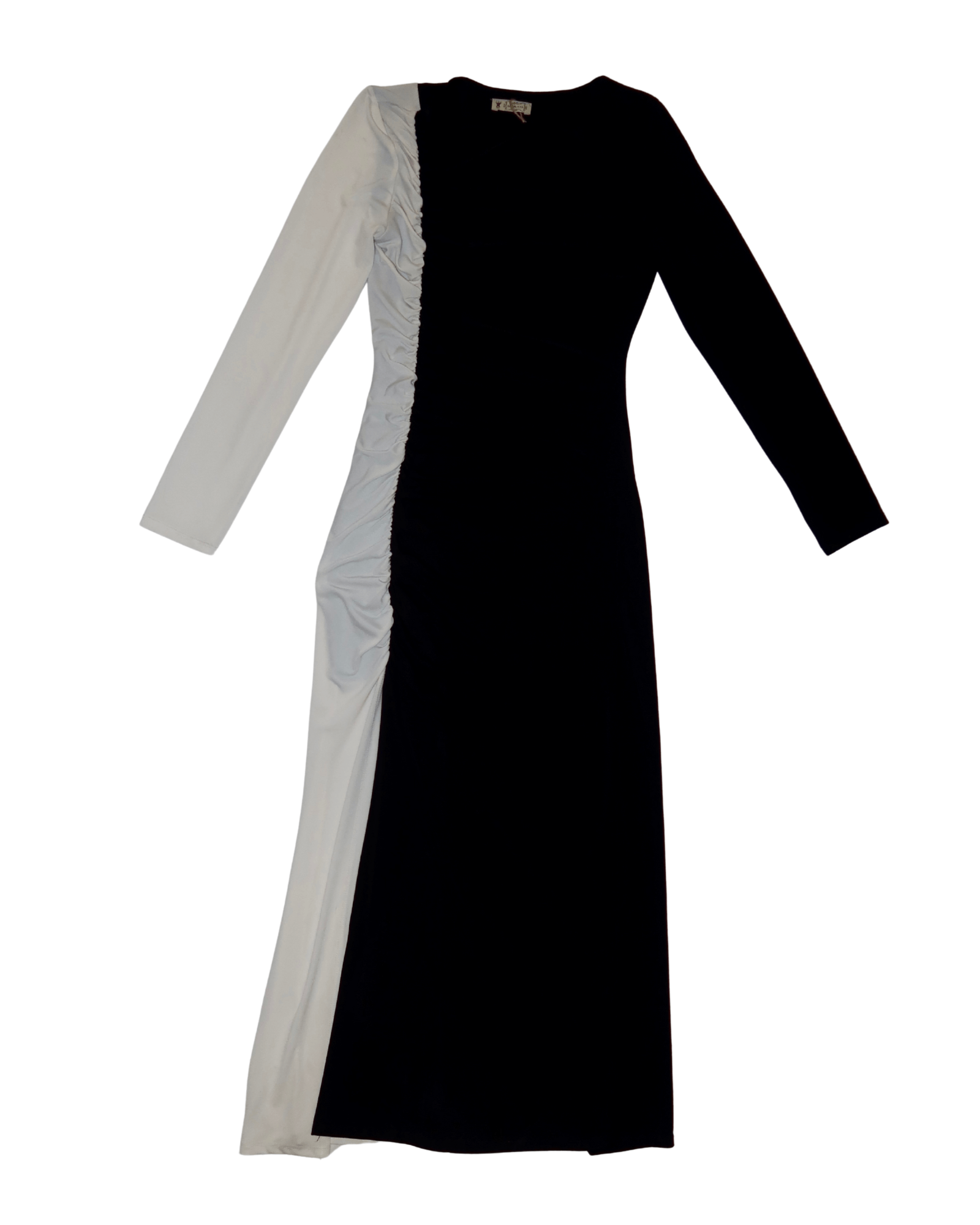 Black & White Long Dress