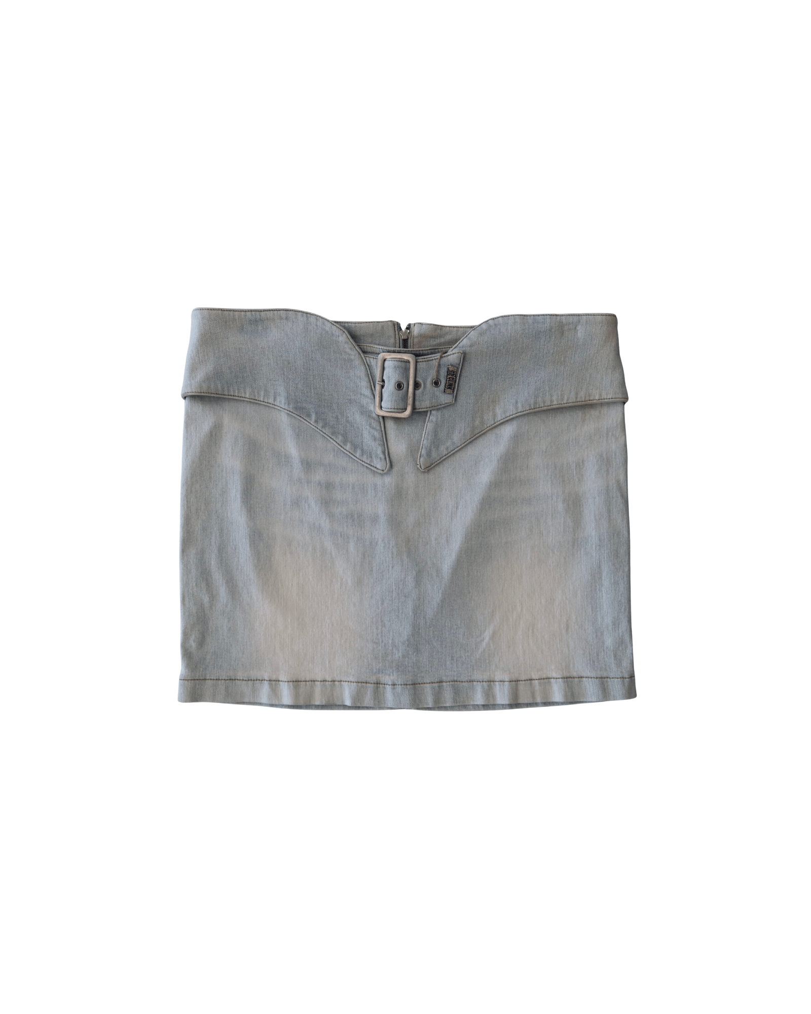 Falda Jean Con Cinturon